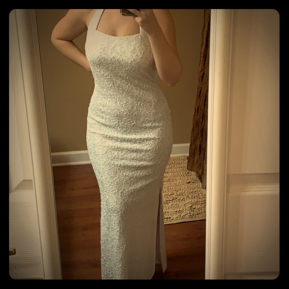 Formal white dress